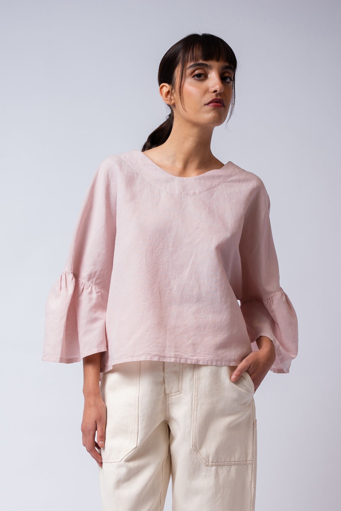 Blusa Bloom rosa Cipria