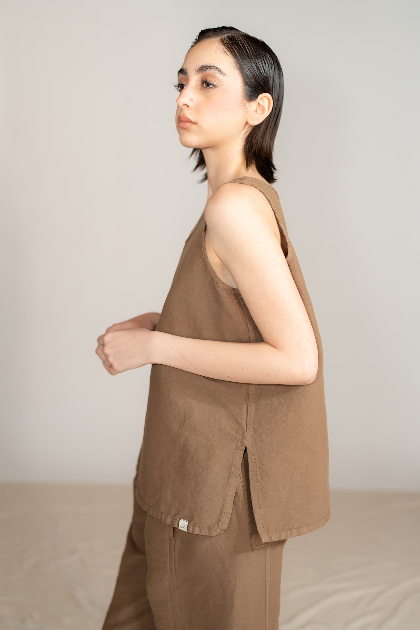 Top Tessa in Canapa Cotone