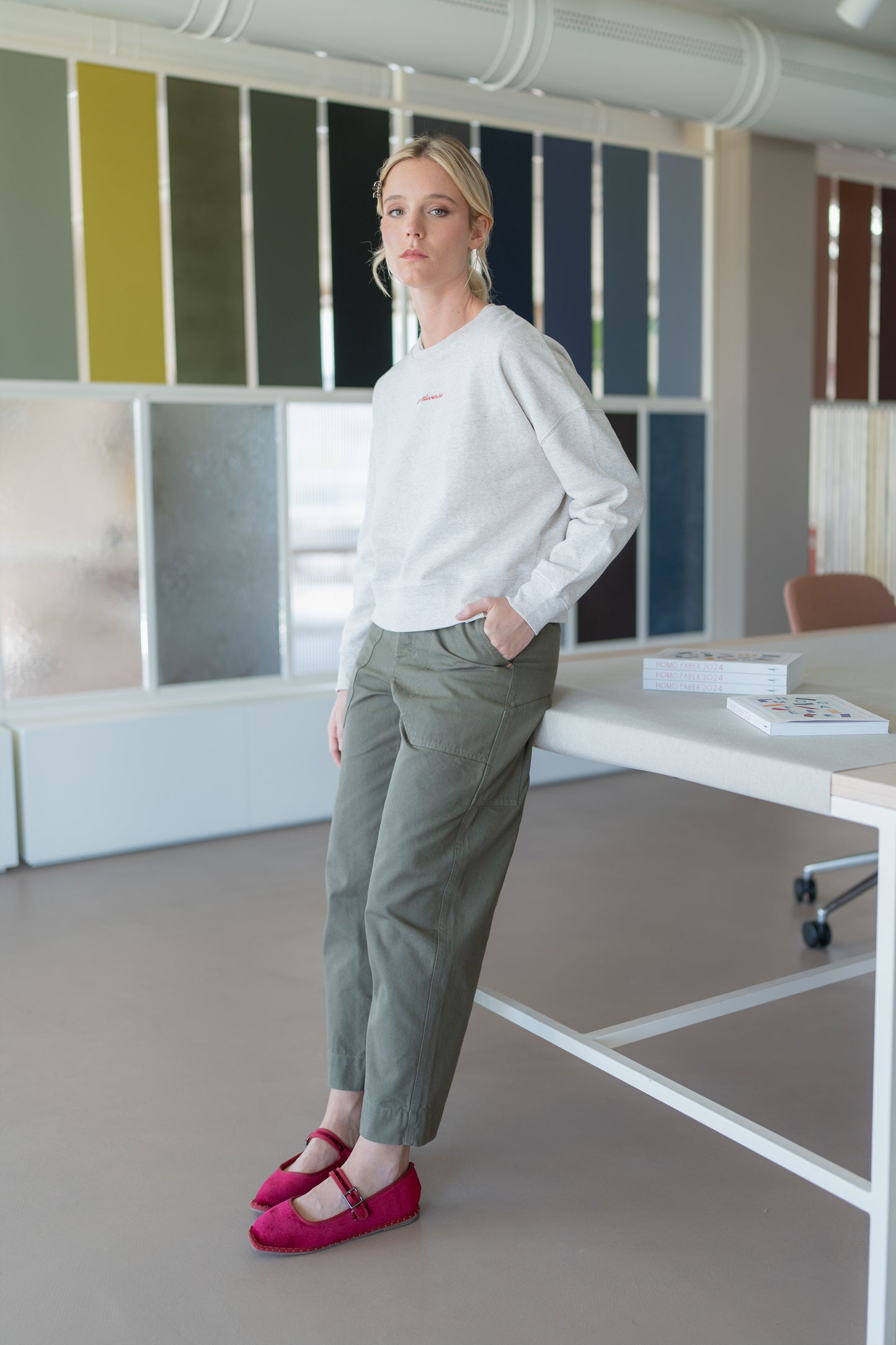 Pantaloni Apollo - verde Kaki