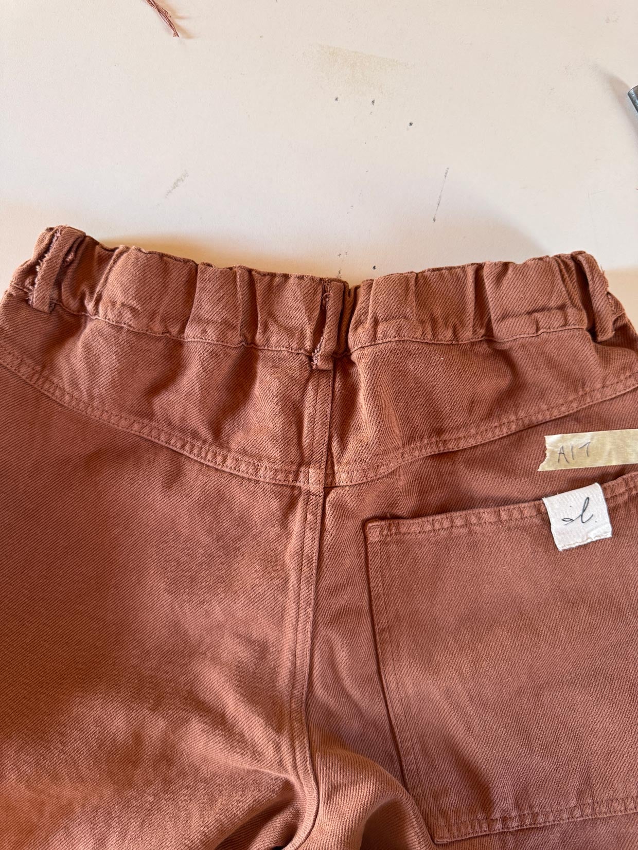 AI1 - Pantaloni Apollo marrone Siena - Tg. M