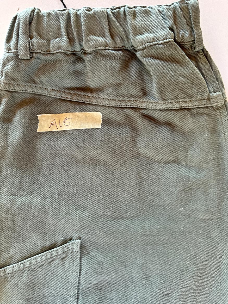 AV6 - Pantalone Apollo verde Salvia - tg. XL