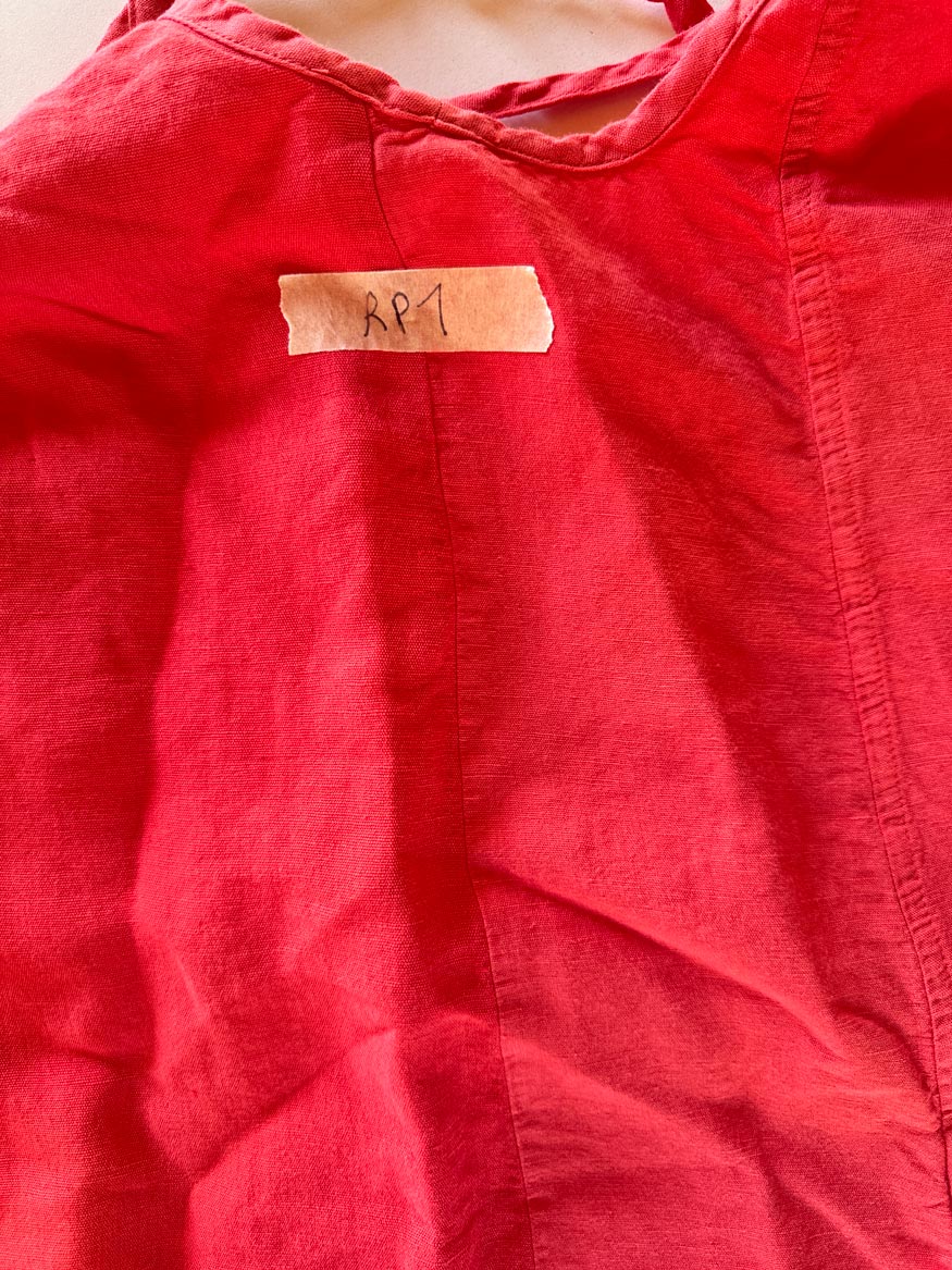 RP1 - Vestito Aria rosso Papavero - Tg. S
