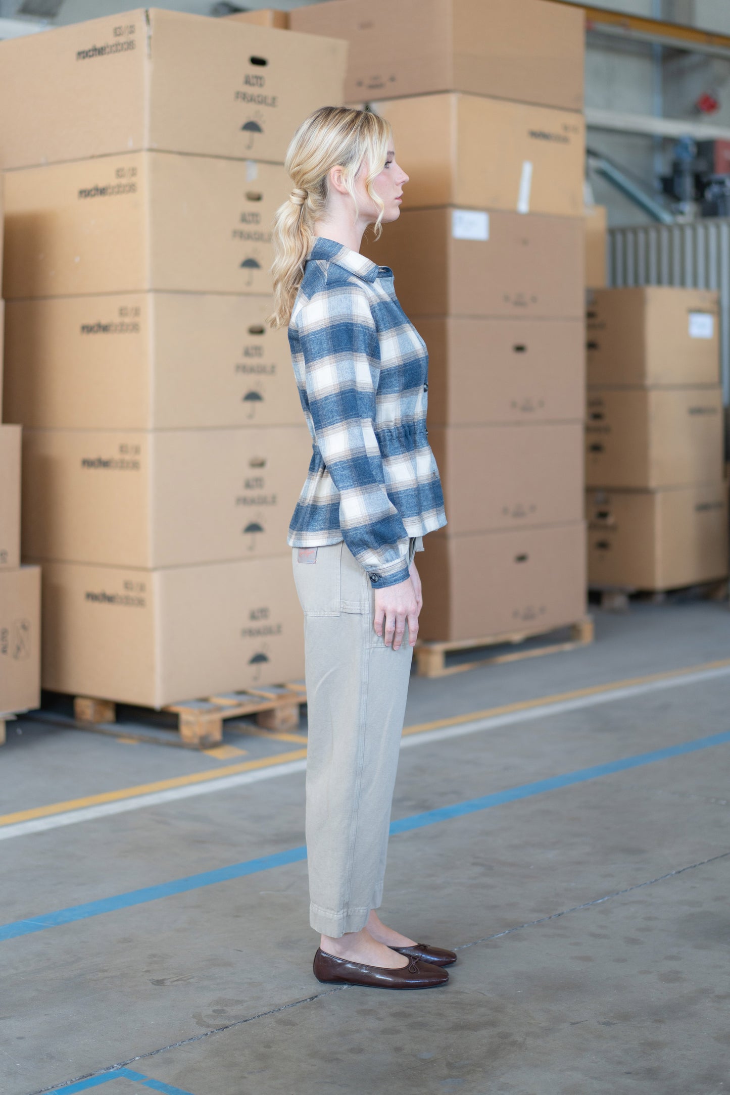 Overshirt Eva - Check