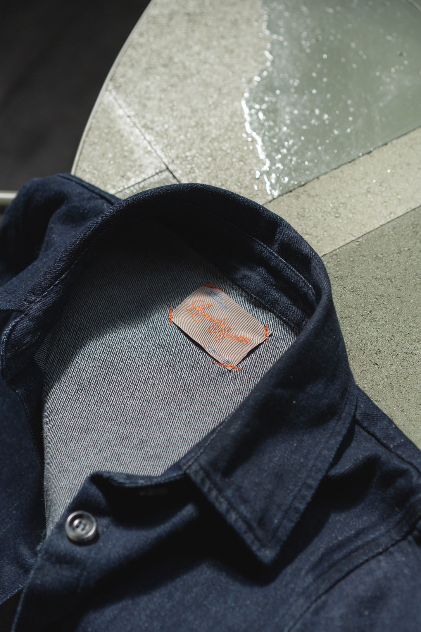 Overshirt Jeans Eva - Blu Indaco