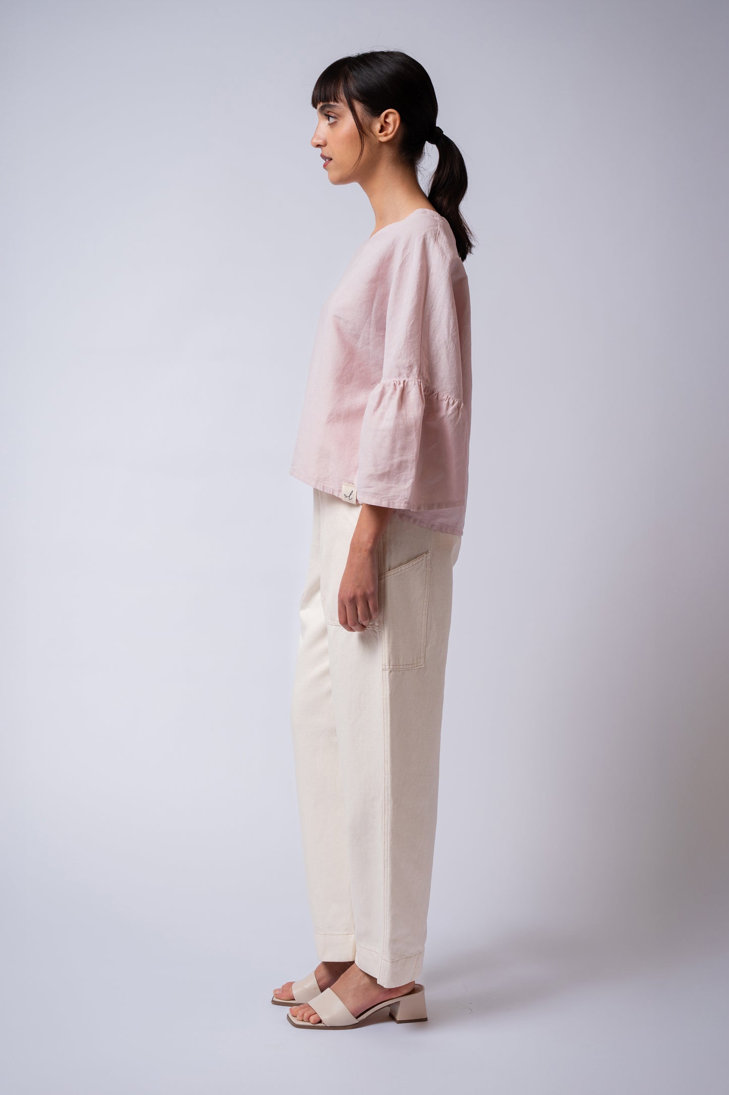 Blusa Bloom rosa Cipria
