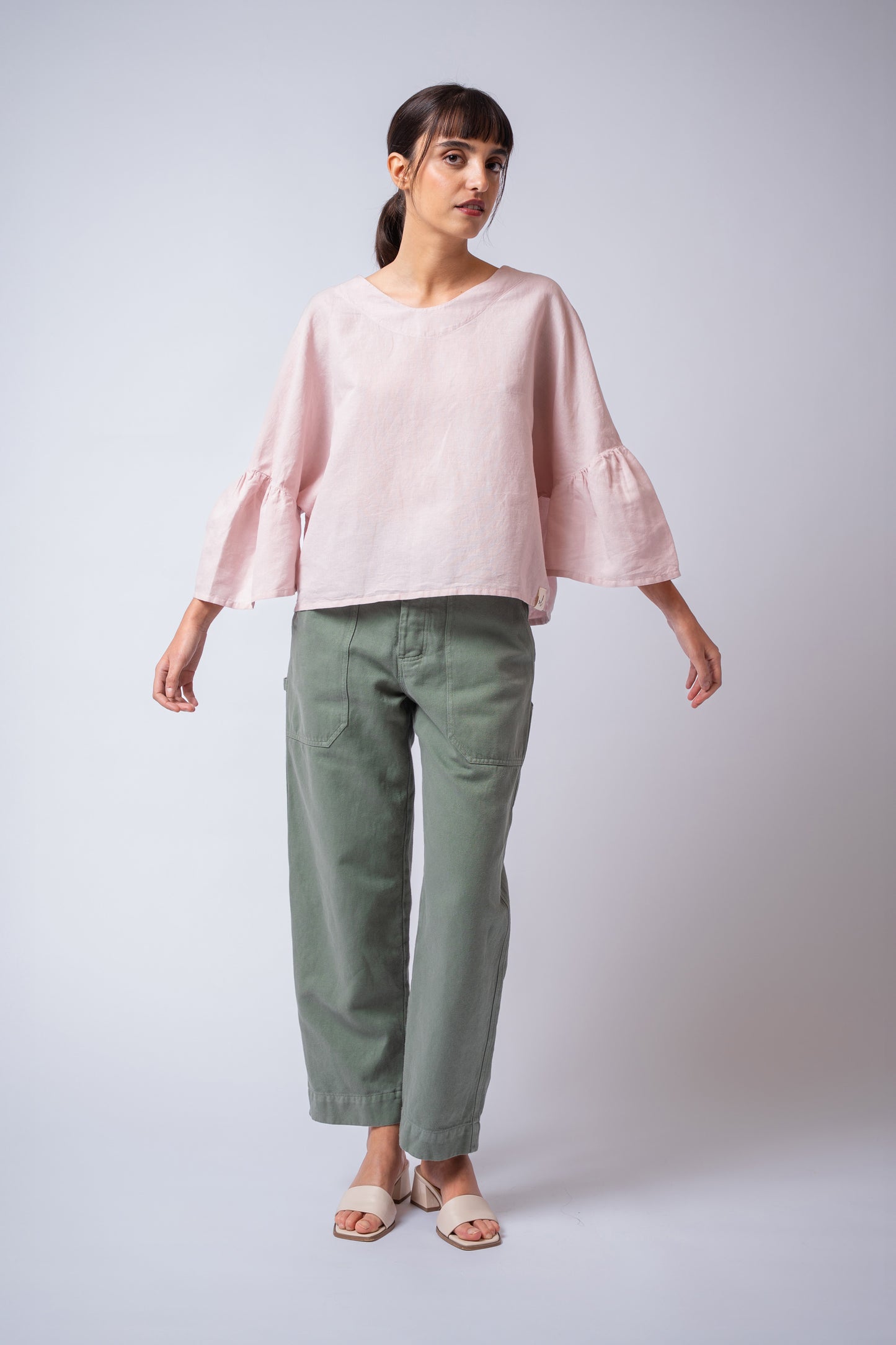 Blusa Bloom rosa Cipria
