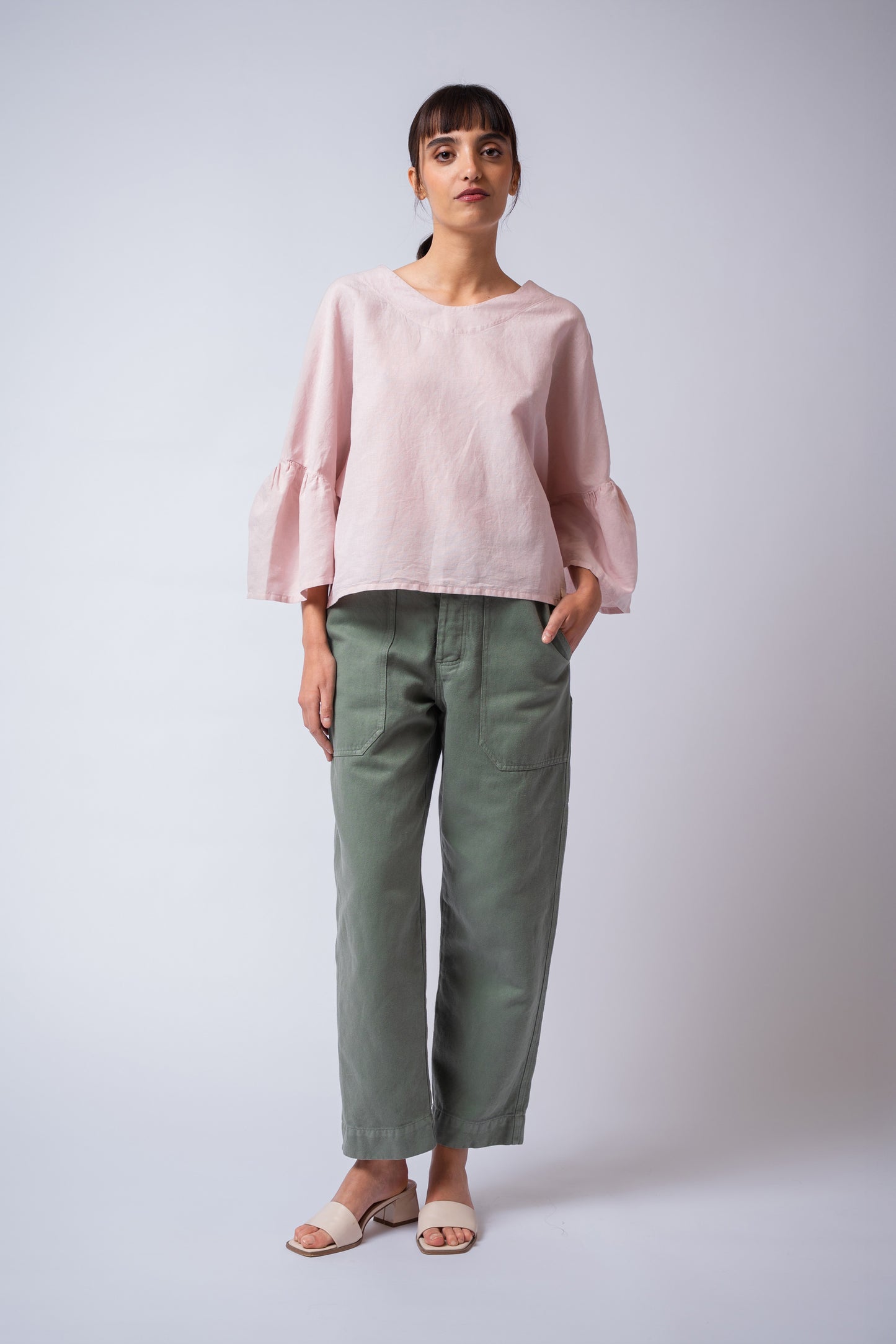 Blusa Bloom rosa Cipria
