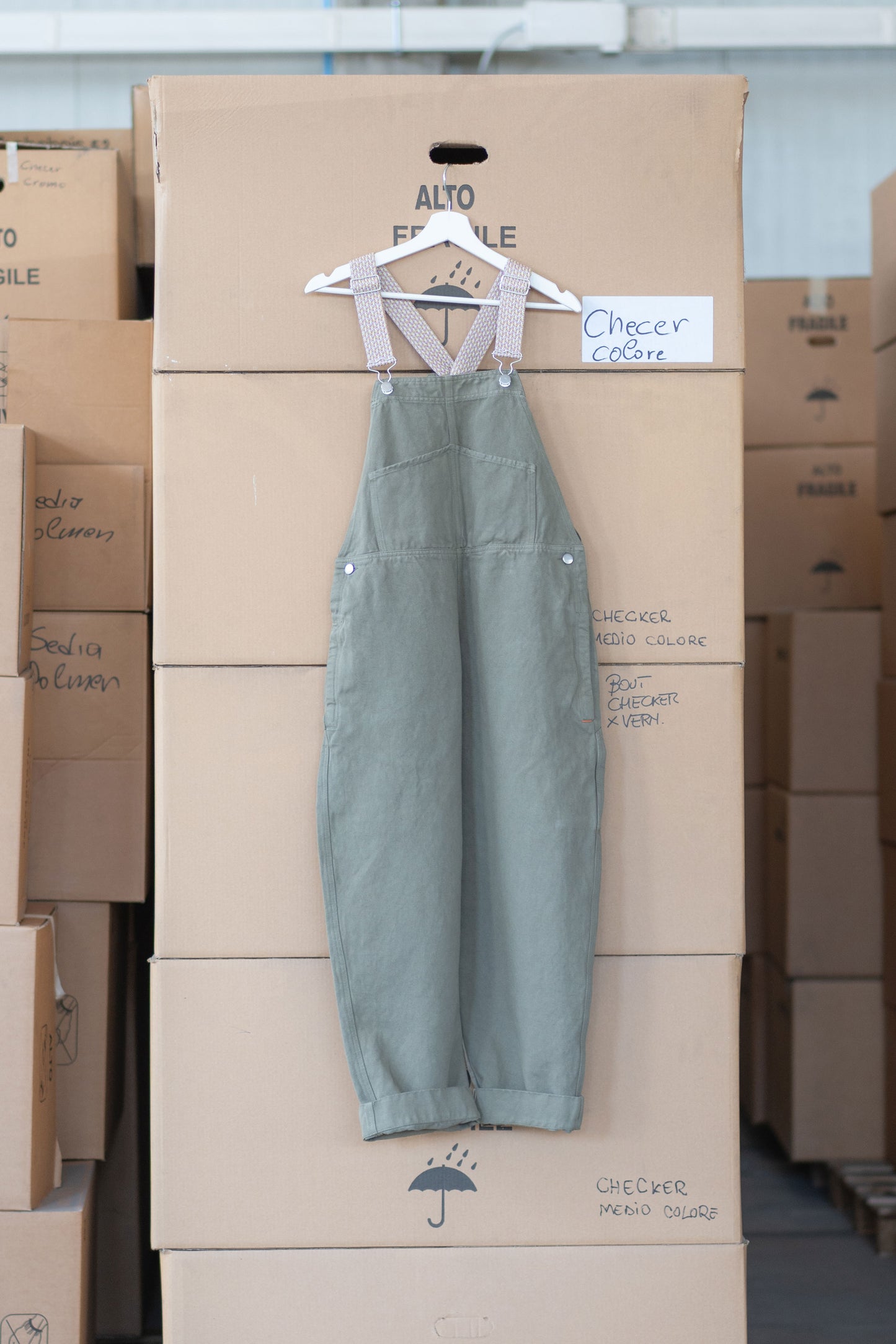 Salopette Apollo - verde Kaki
