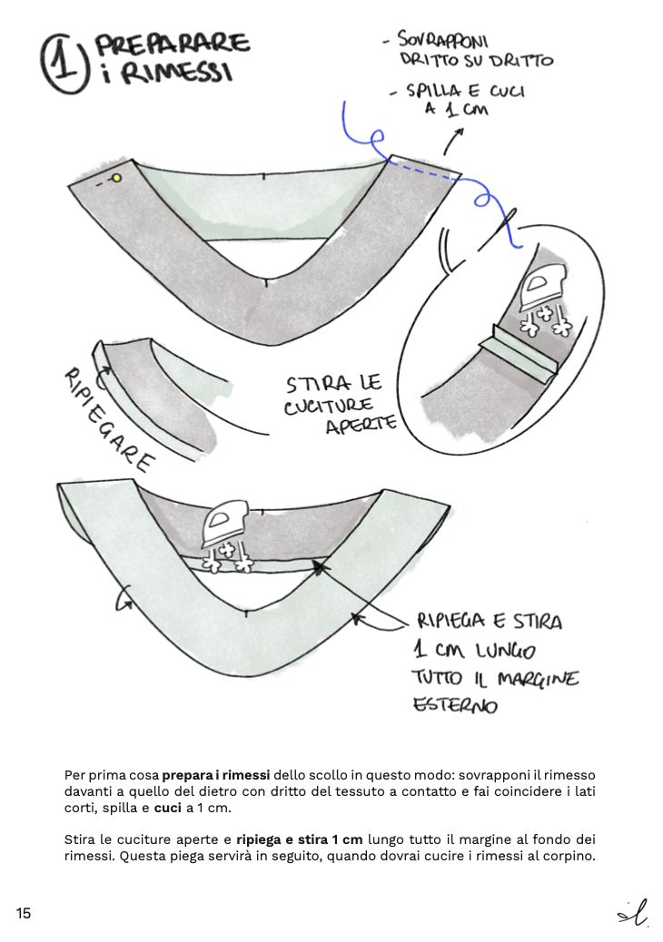 Blusa Bloom: Cartamodello + Tutorial Video + Tutorial PDF