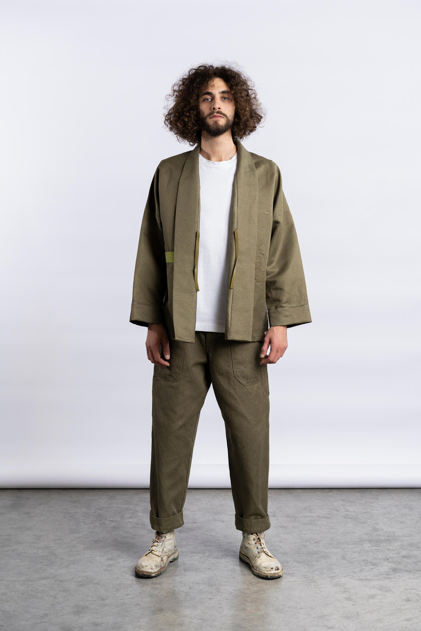 Giacca Utility Uomo - verde Oliva