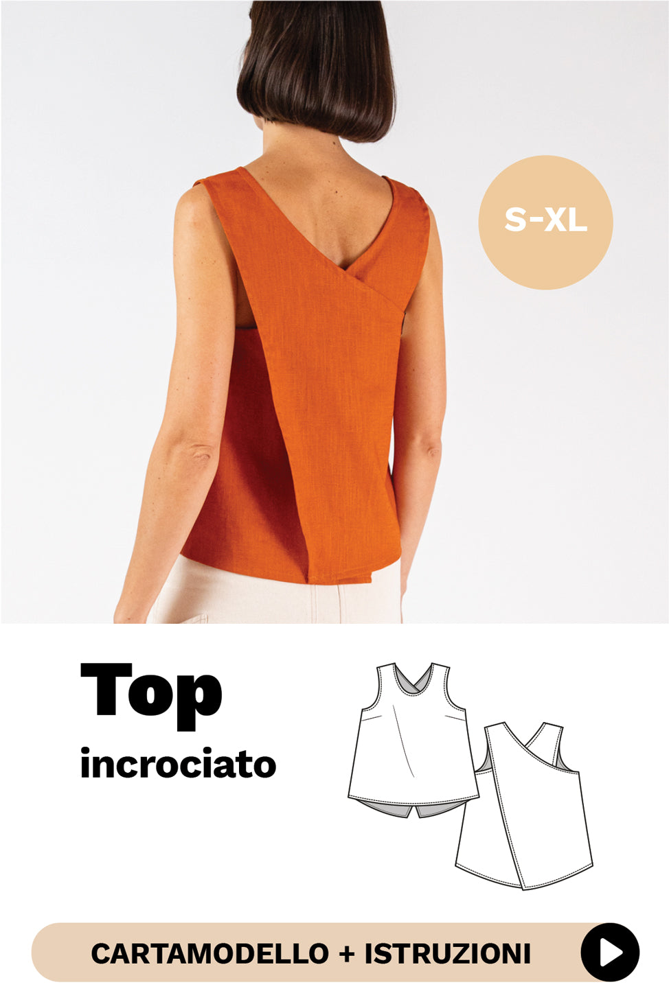 Style Arc - Cartamodello di pantaloni e tunica Daisy Designer, Sizes 18-30 Style Arc - Cartamodello di pantaloni e tunica Daisy Designer, Sizes 18-30