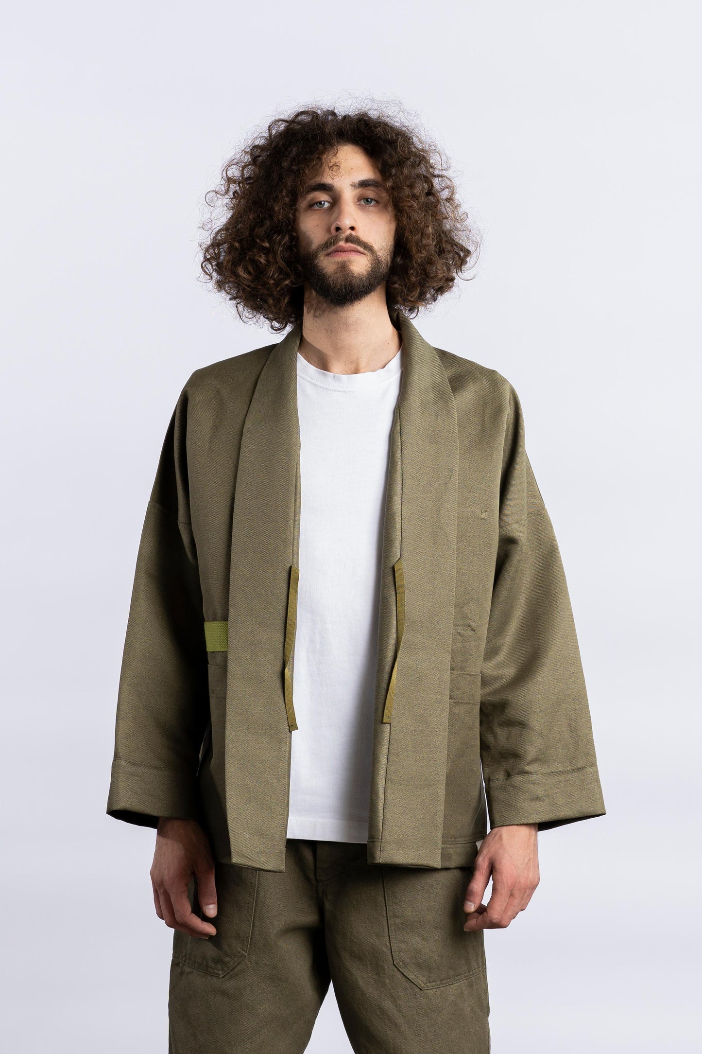 Giacca Utility Uomo - verde Oliva