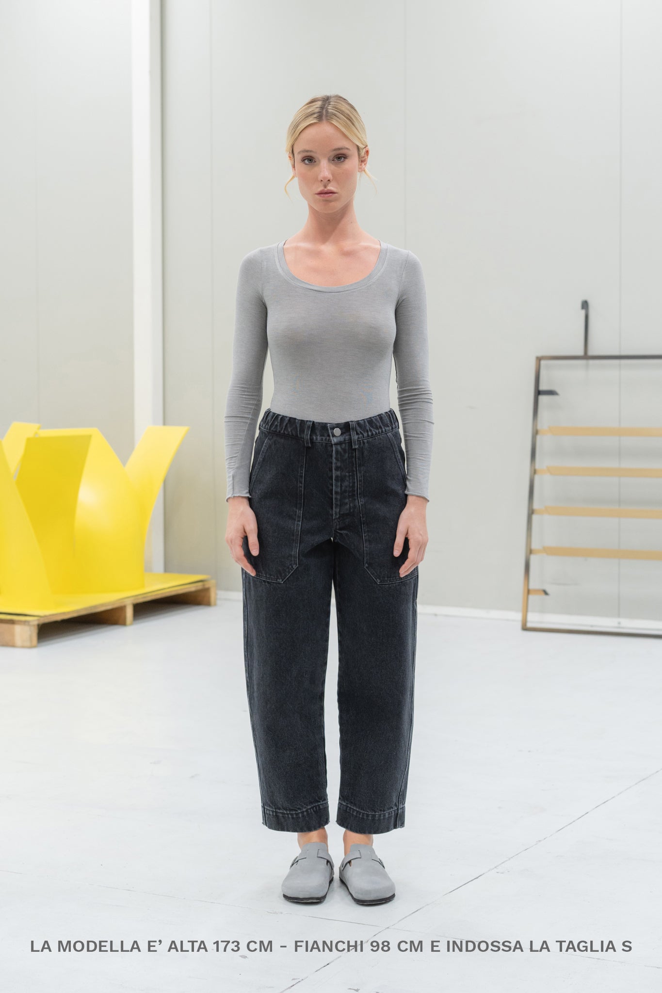 Jeans Apollo – Schwarz stonewashed