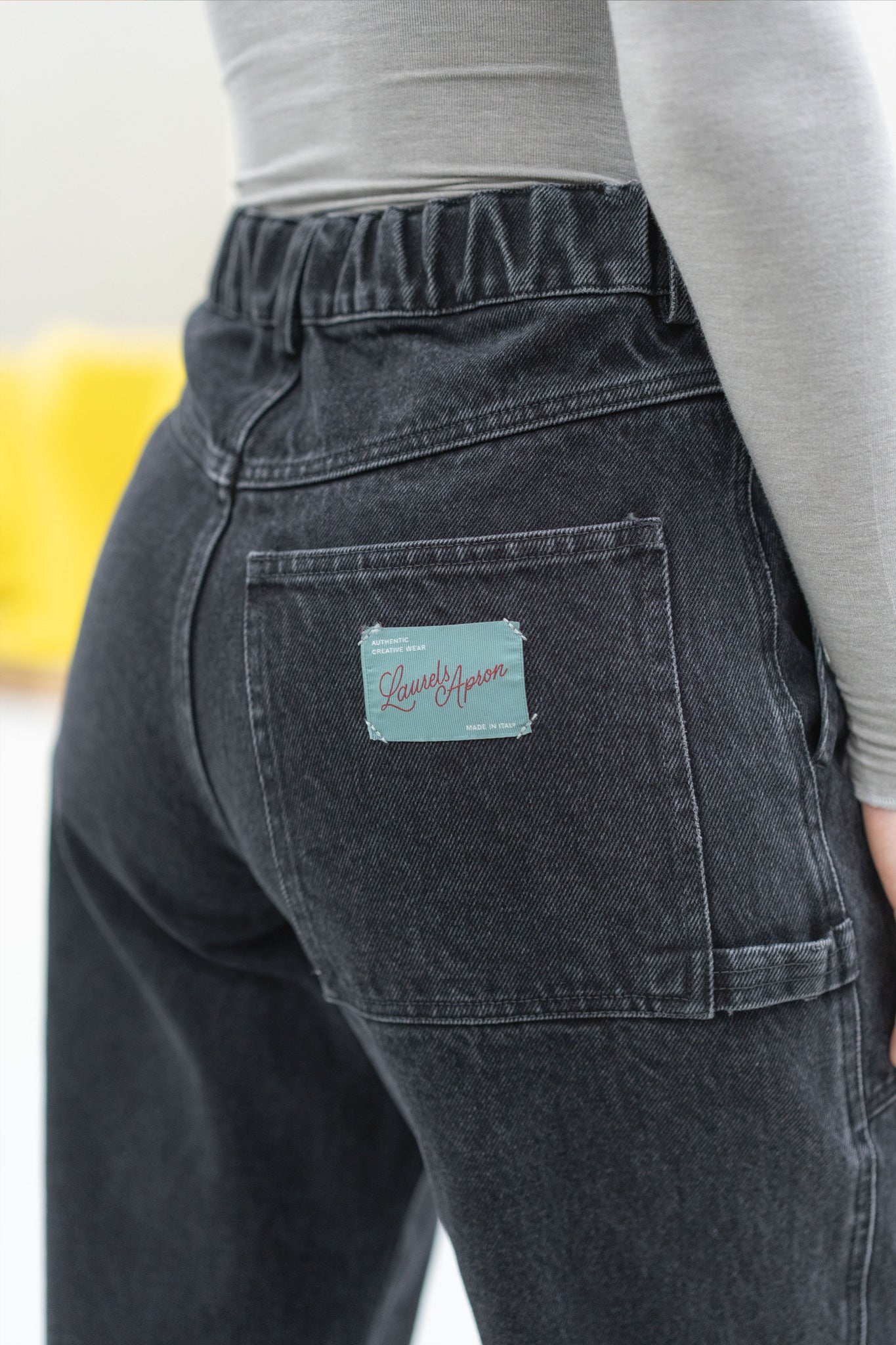 Jeans Apollo – Schwarz stonewashed
