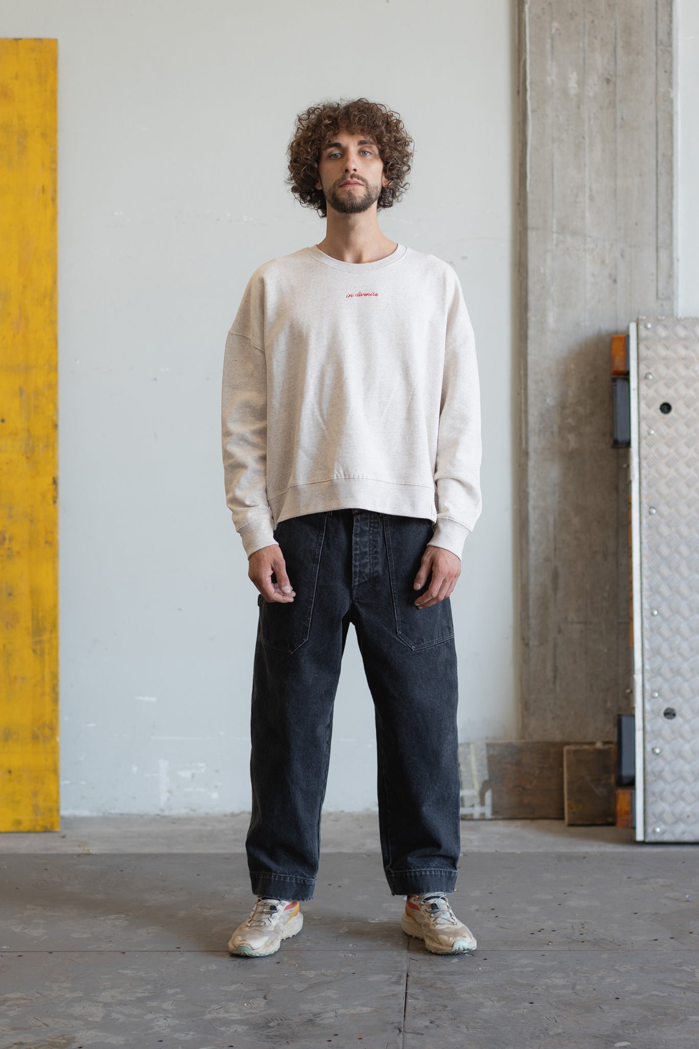 Apollo Herrenjeans – Schwarz stonewashed