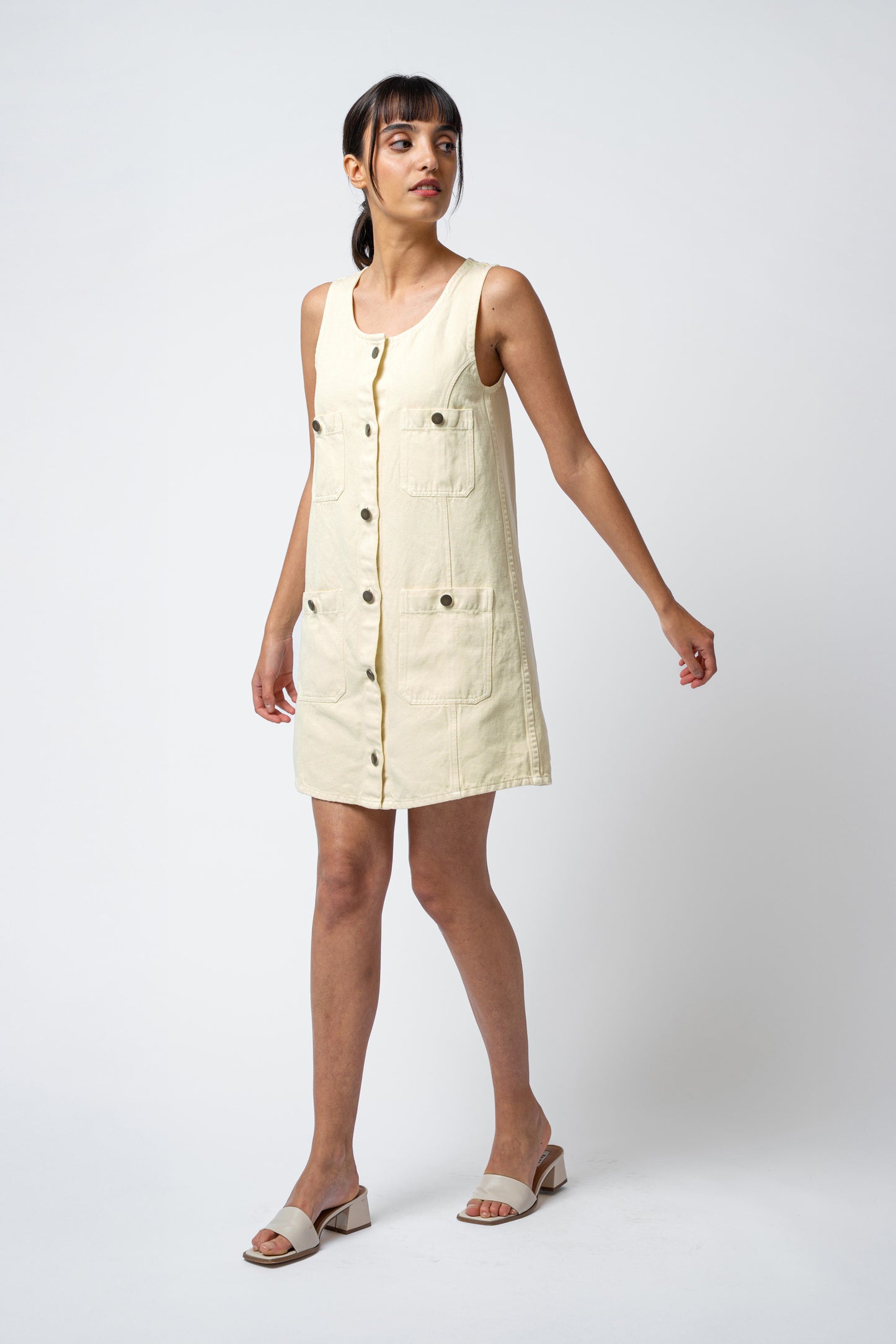 Vestito Gaia Denim di Canapa