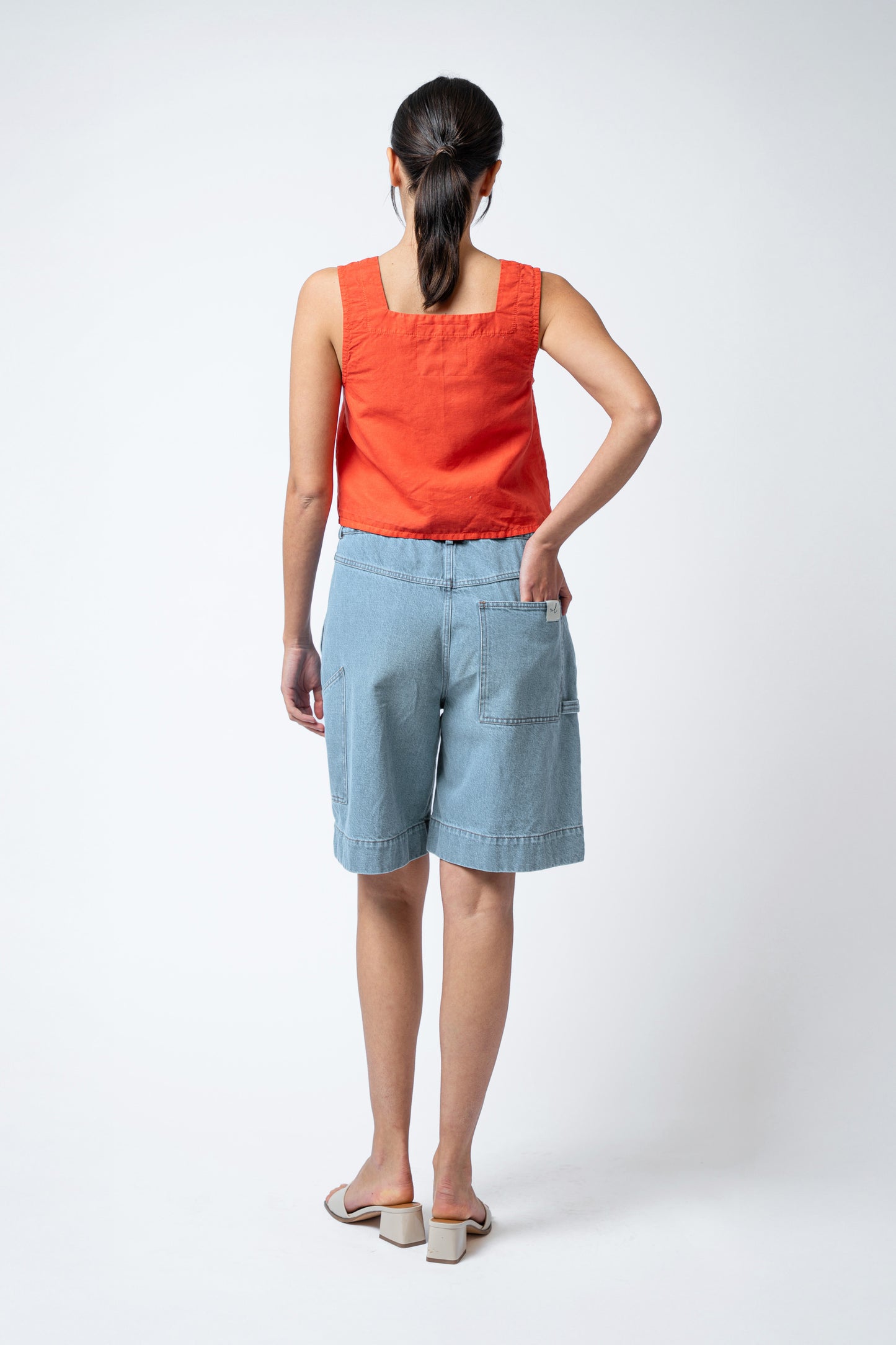 Top Yoko leggero rosso Papavero