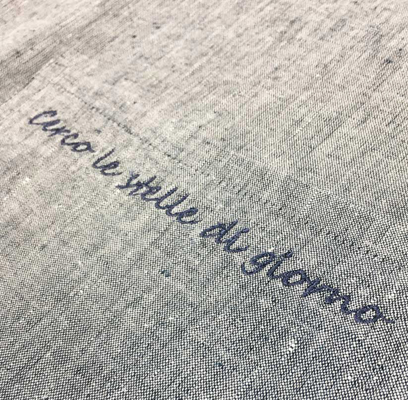 Ricamo personalizzato