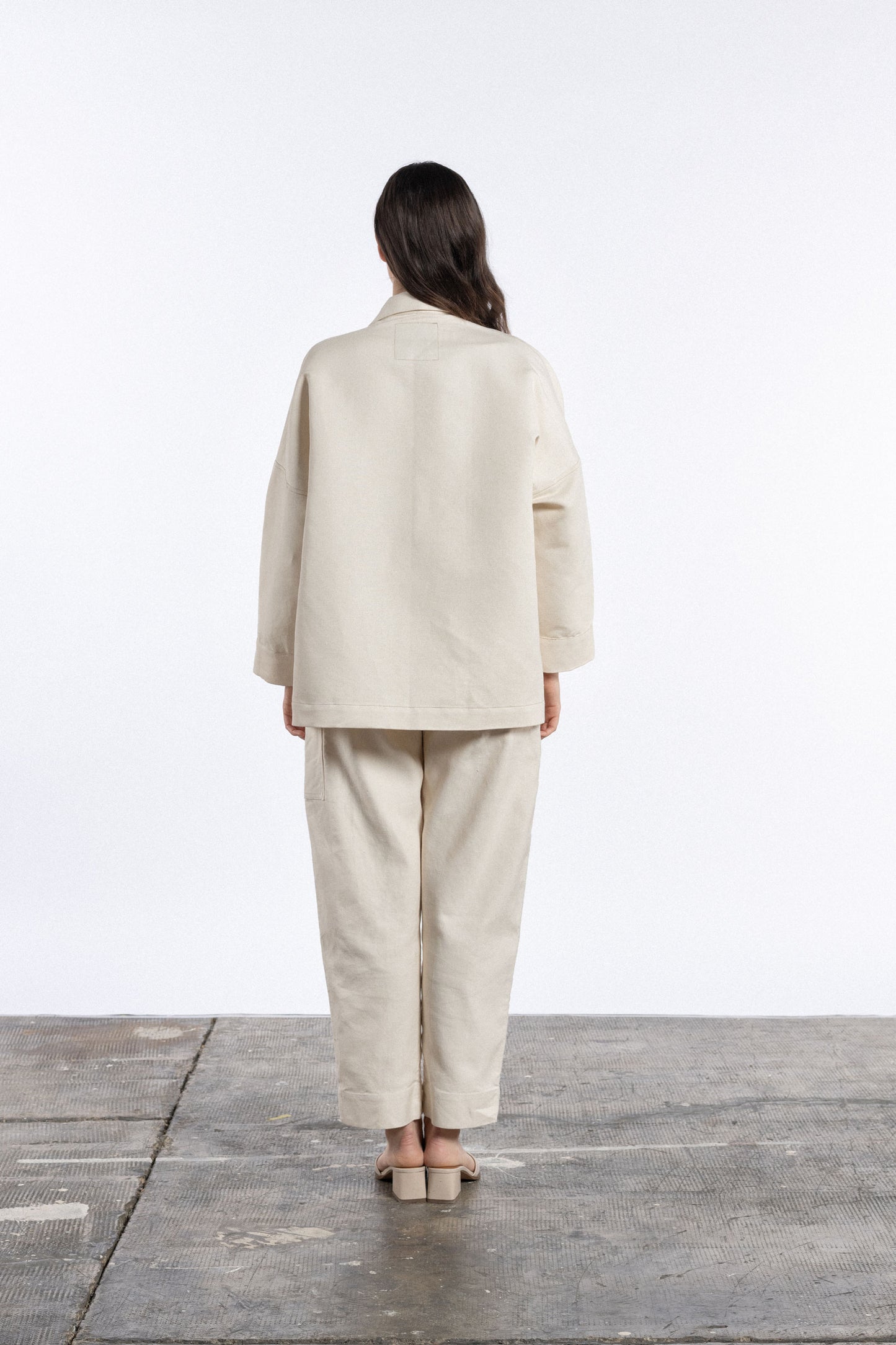 Giacca Utility - Bianco Panna