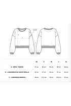 Sweatshirt „In divenire“ – Naturfarben