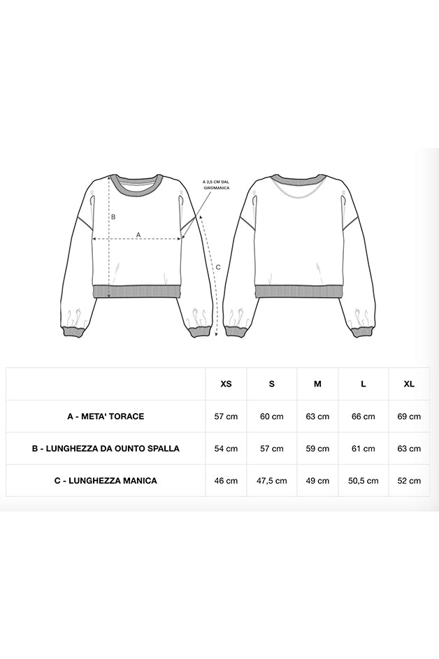 Sweatshirt "In divenire"