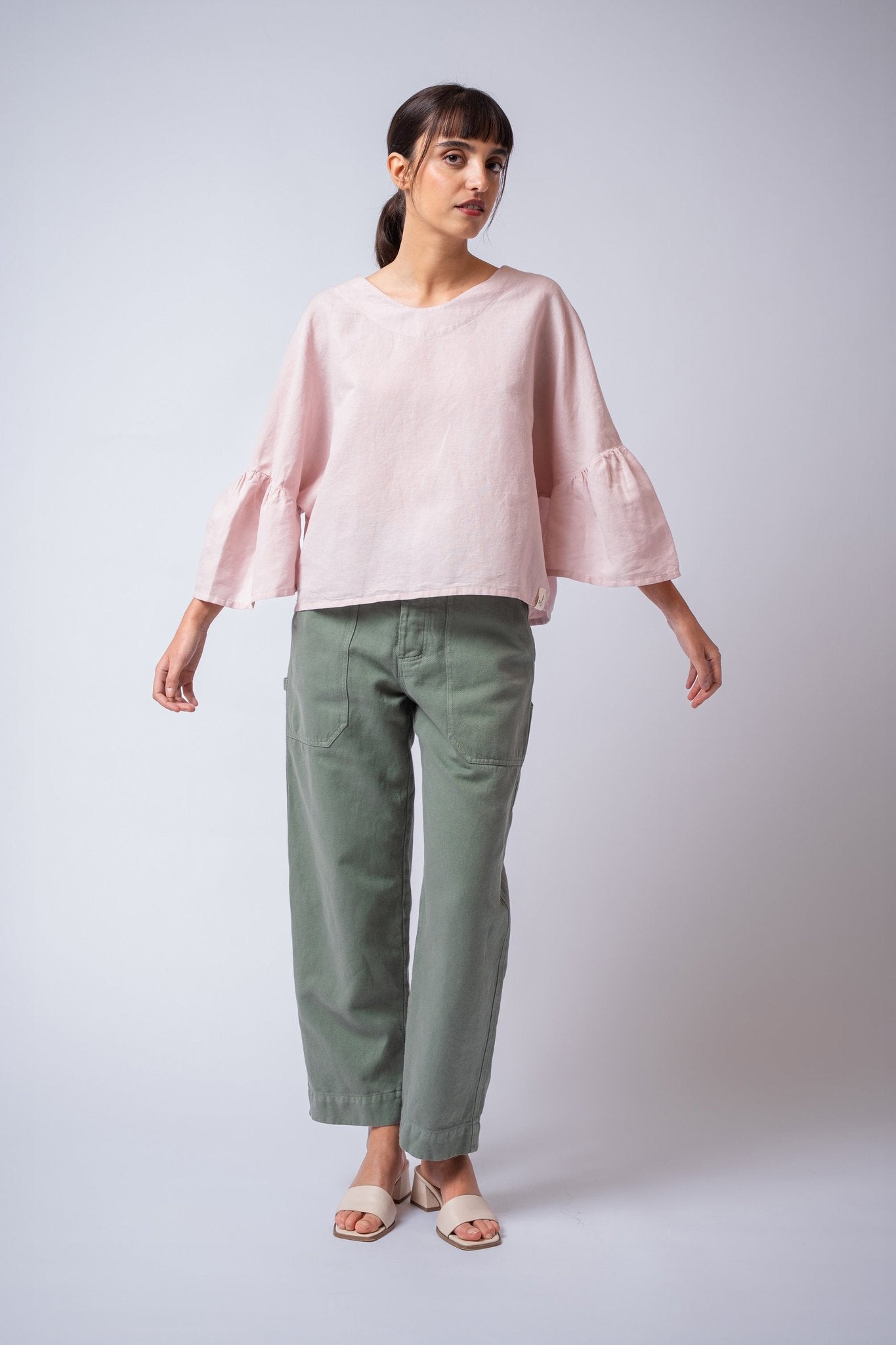 PROMO SET: Pantaloni Apollo + blusa bloom