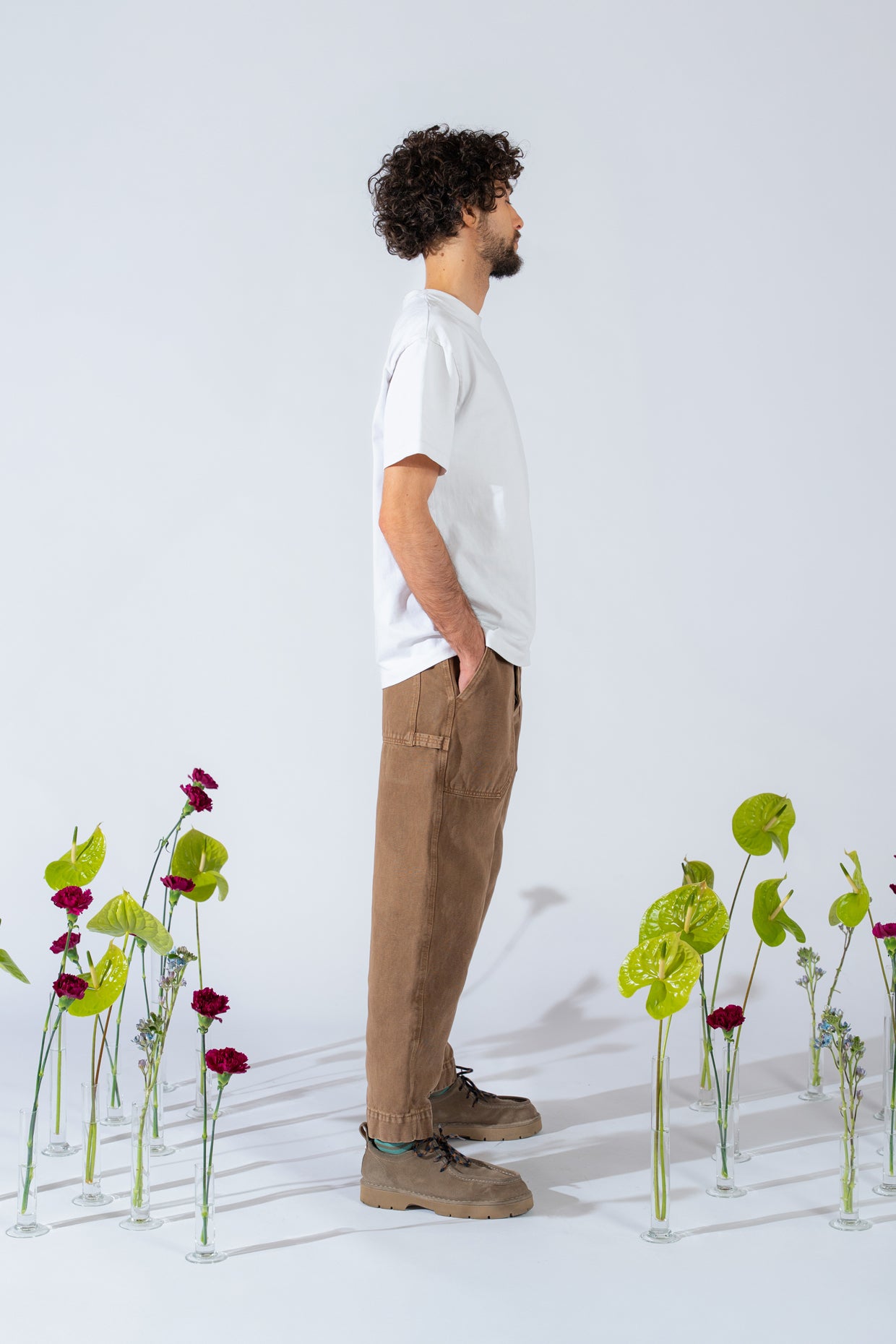 Apollo Herrenhose aus Hanf-Denim – Old Brown