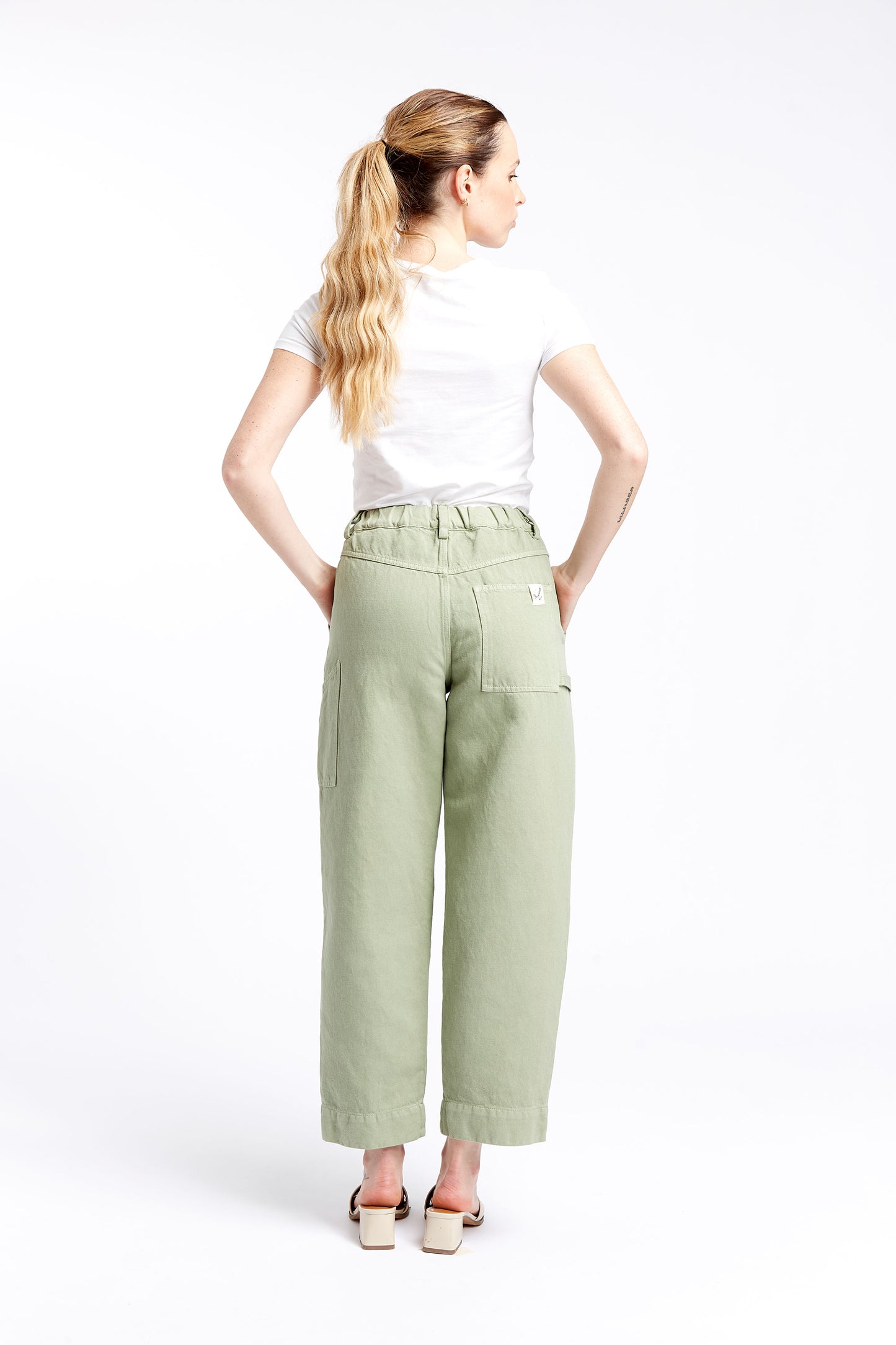 A9 - Pantaloni Apollo verde Pistacchio- Tg. M