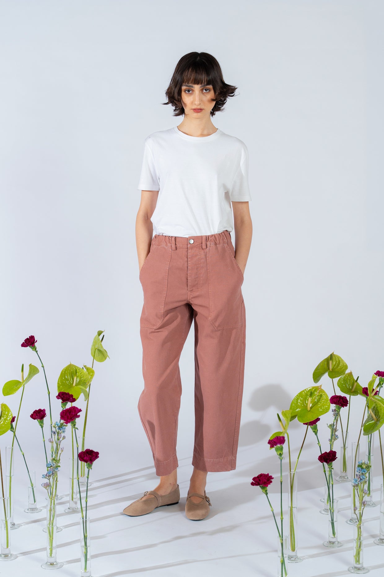 R - Pantalone Apollo Rosa - tg. M