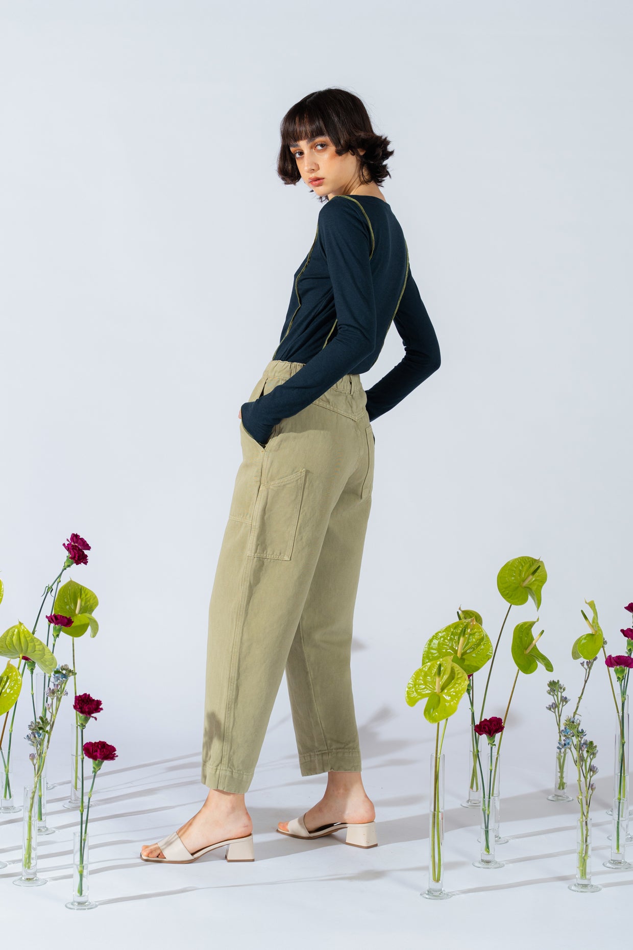 AP50 - Pantalone Apollo verde Kiwi - tg. S