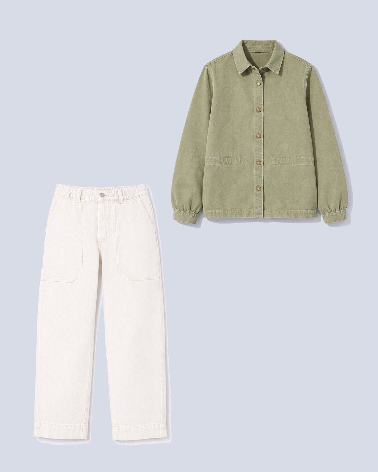AKTIONSSET: Hose Apollo + Overshirt Eva