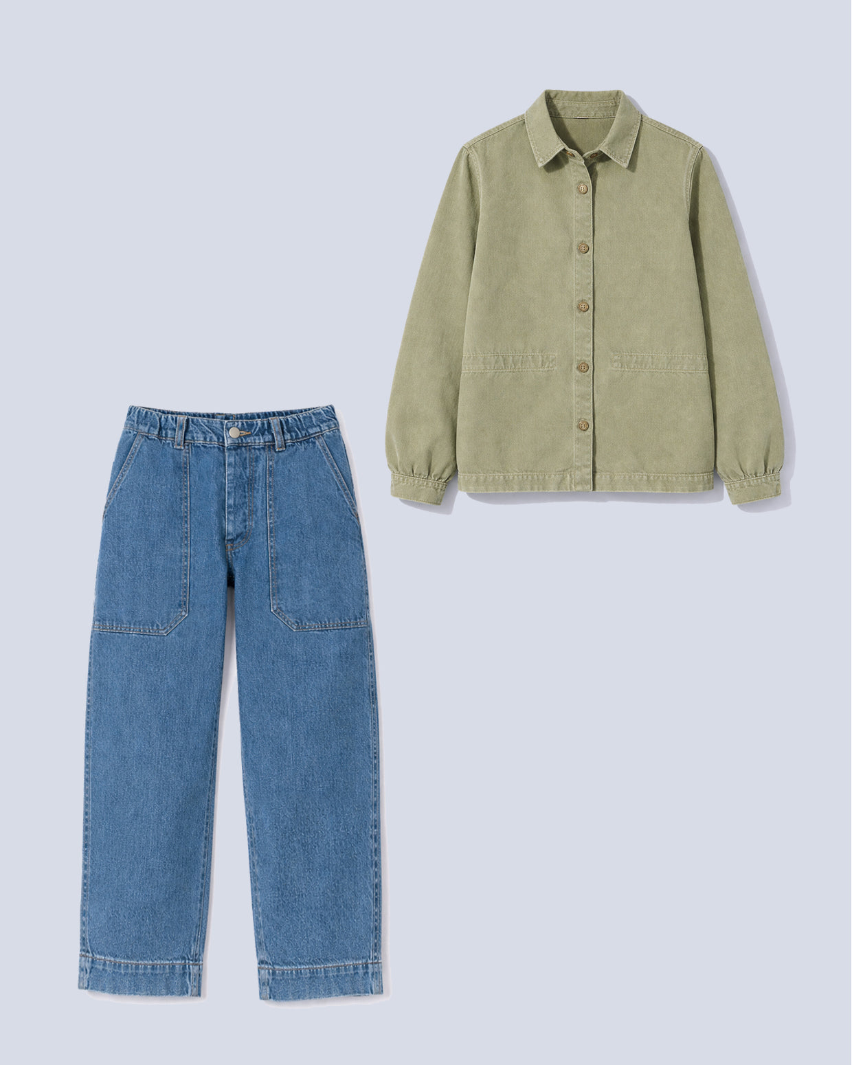 AKTIONSSET: Hose Apollo + Overshirt Eva