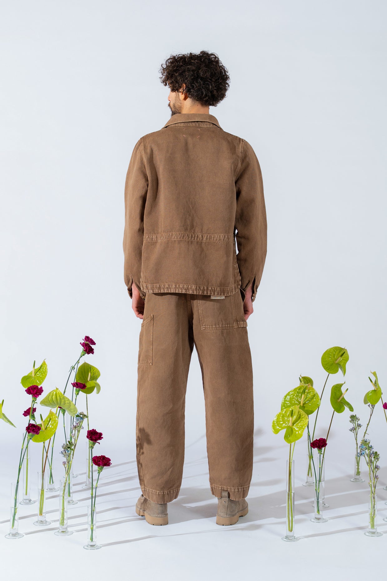 Apollo Herrenhose aus Hanf-Denim – Old Brown