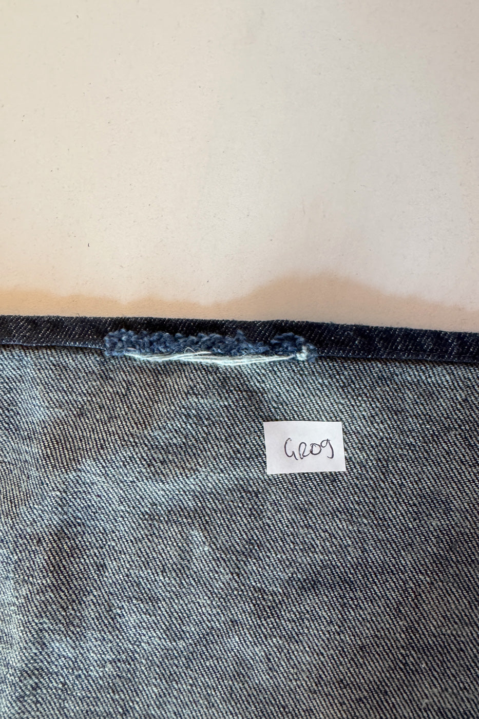 Unisex-Schürze – Jeans Baumwolle-Leinen