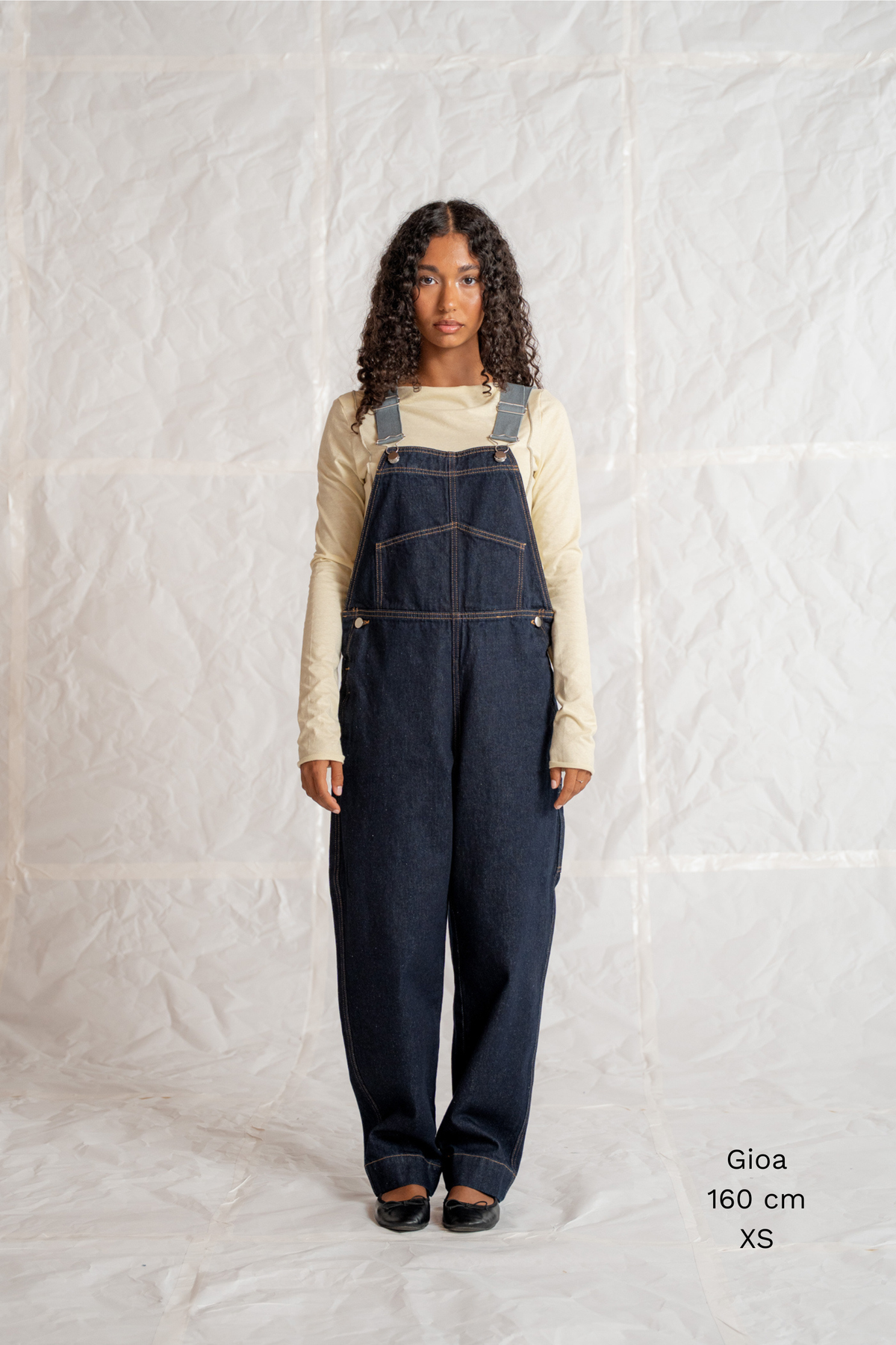 Salopette Apollo Jeans cotone riciclato - Blu indaco