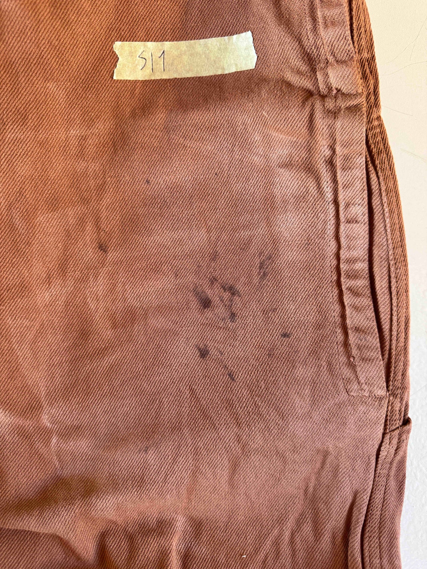 SI1 - Salopette Apollo marrone Siena - Tg. XS/S