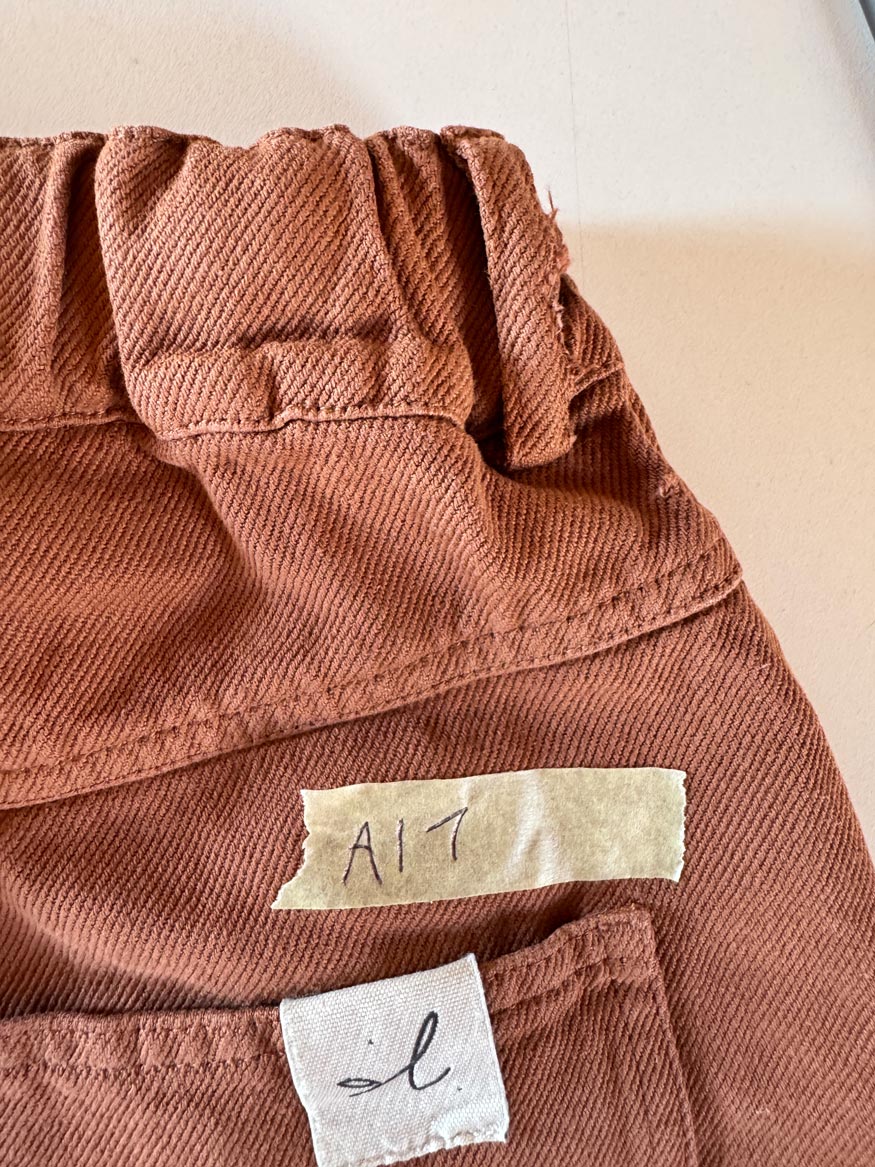 AI1 - Pantaloni Apollo marrone Siena - Tg. M