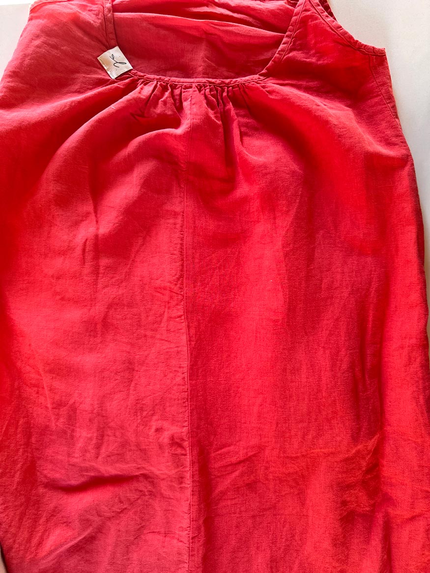 RP3 - Vestito Aria rosso Papavero - Tg. M
