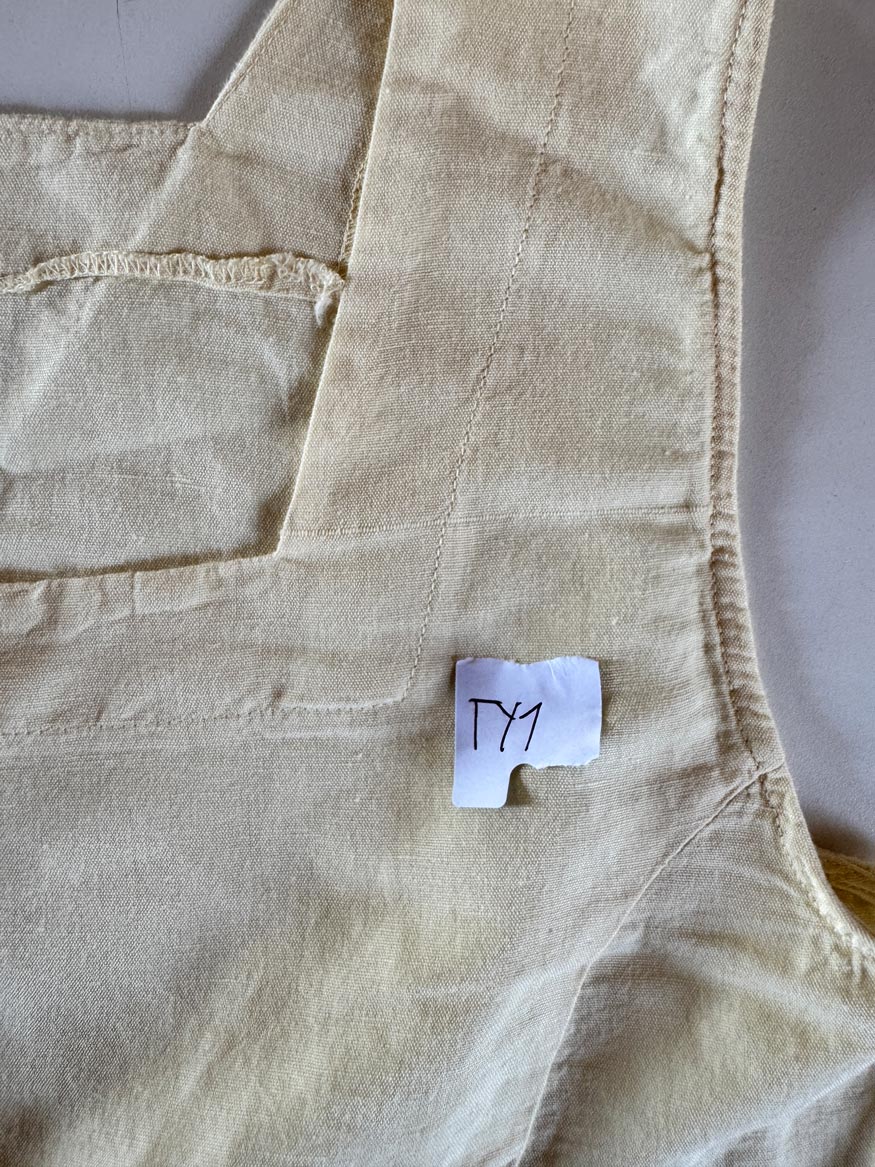 TY1 - Top Yoko leggero giallo Burro - Tg. XL