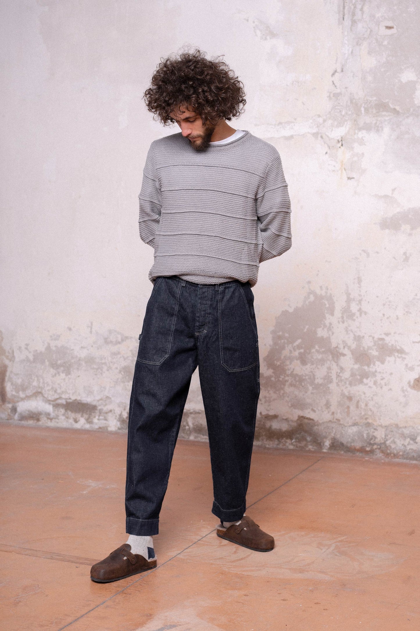 Jeans uomo Apollo in Cotone-Canapa - Blue Jeans