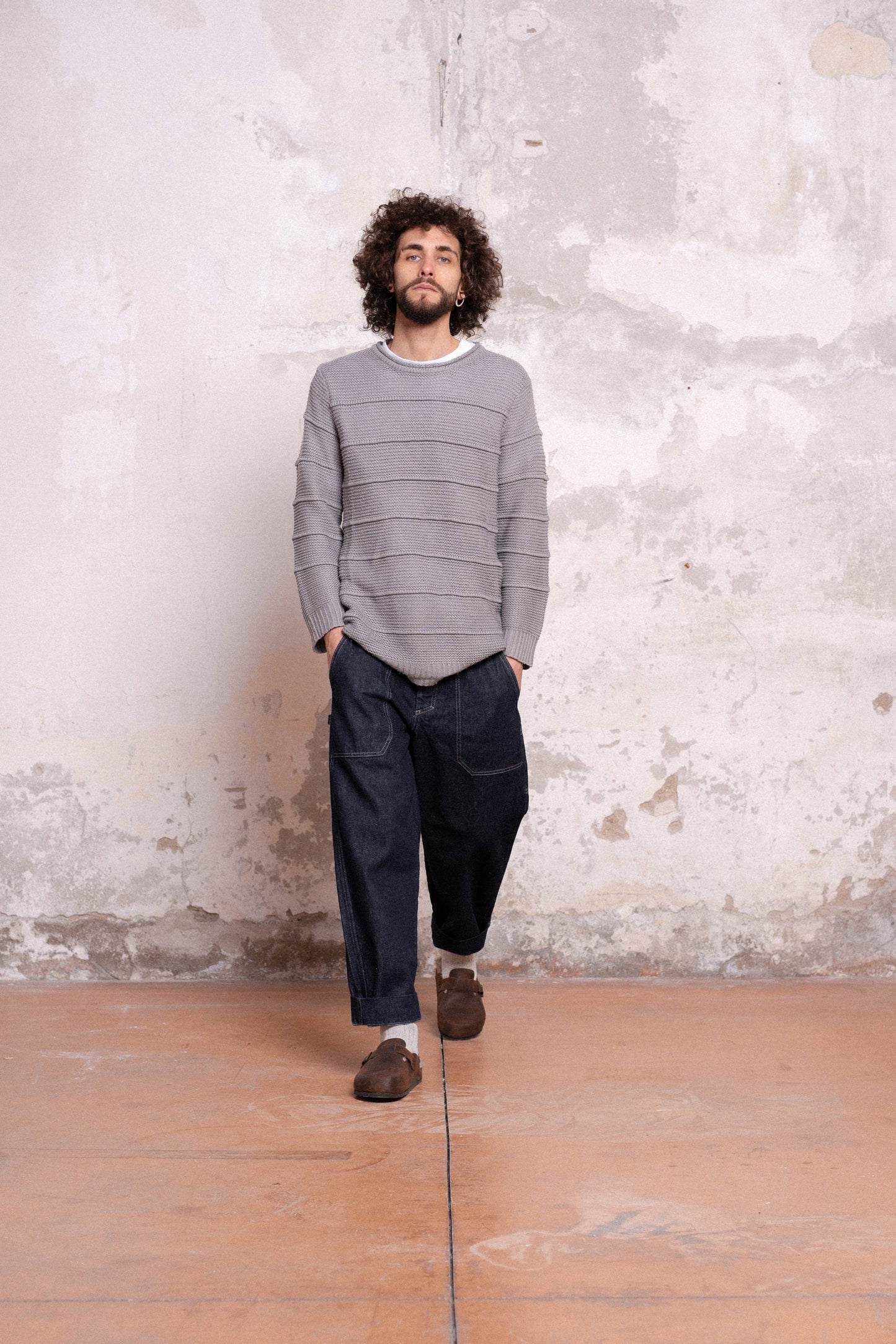 Jeans uomo Apollo in Cotone-Canapa - Blue Jeans