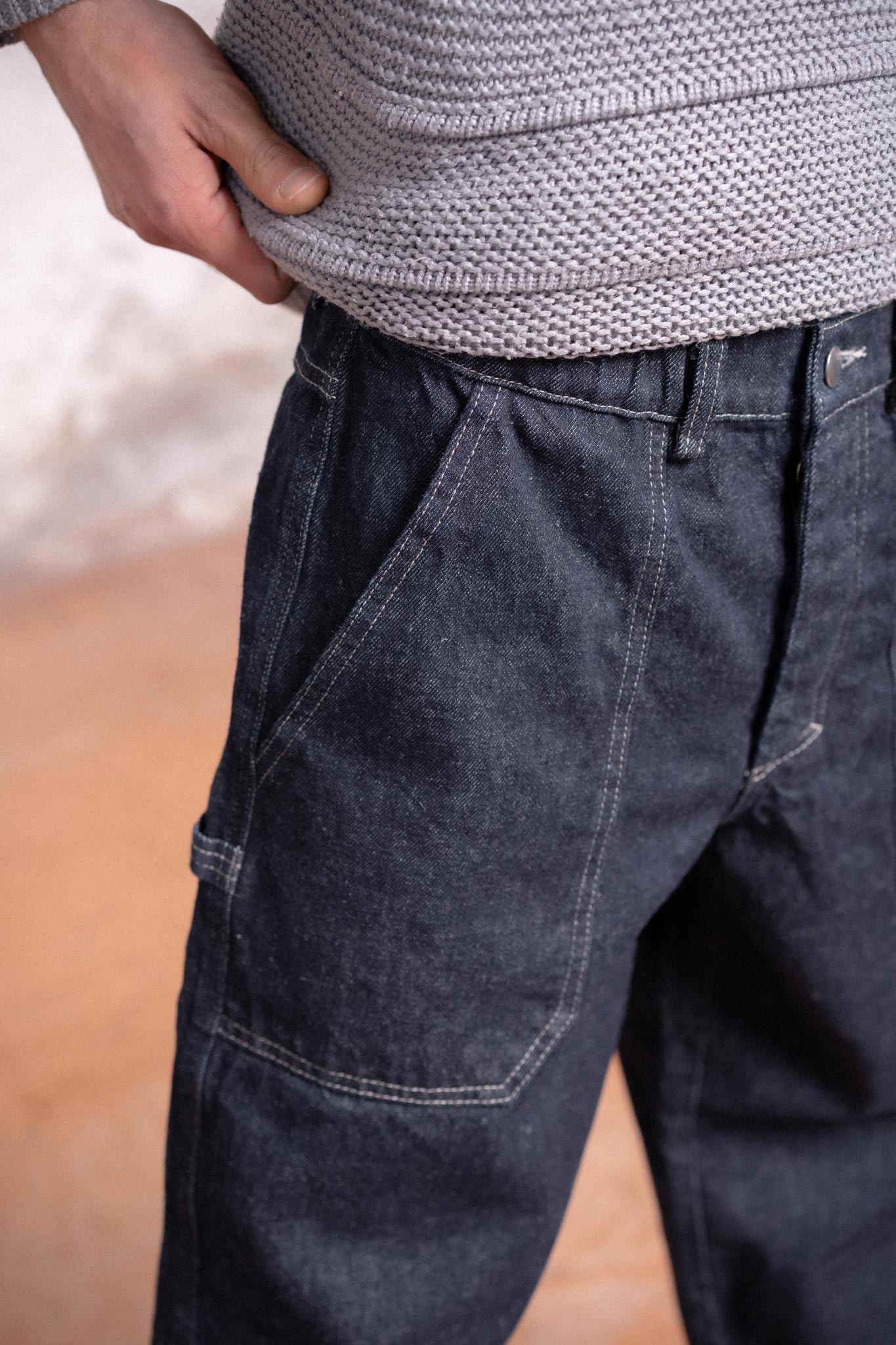 Jeans uomo Apollo in Cotone-Canapa - Blue Jeans
