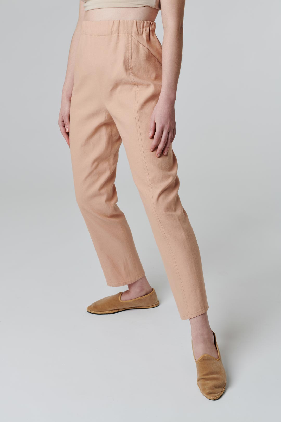 KIT pantalone Dafne:  Cartamodello Cartaceo + Tessuto