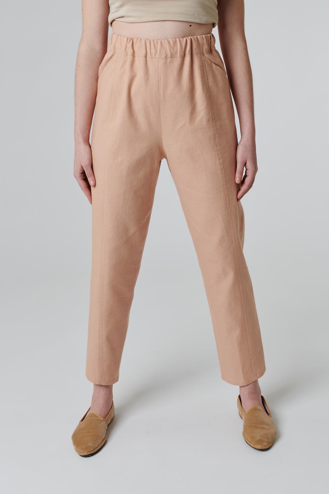 KIT pantalone Dafne:  Cartamodello Cartaceo + Tessuto