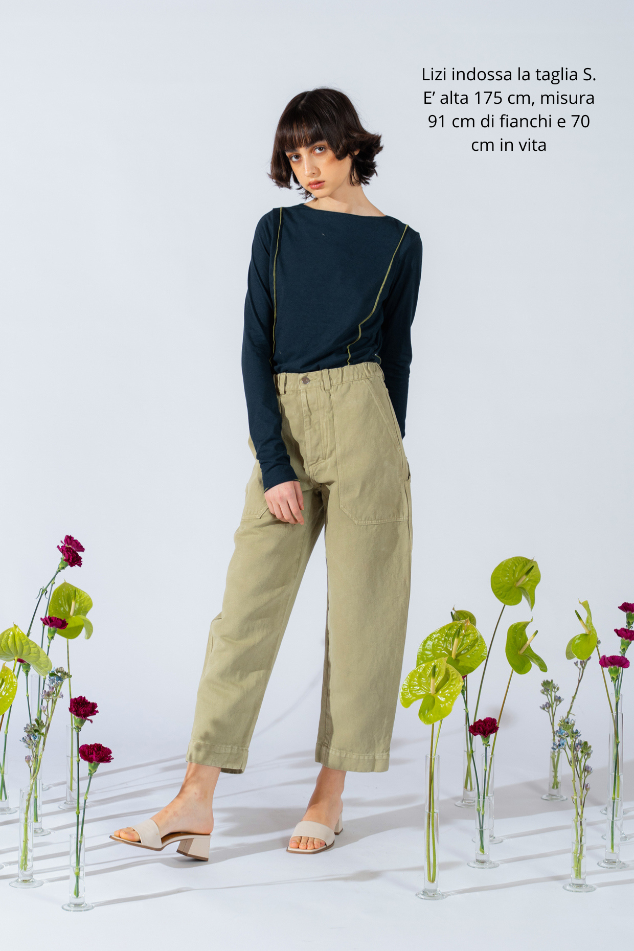 AP50 - Pantalone Apollo verde Kiwi - tg. S