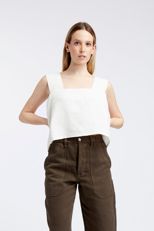 J1 - Top Japanese bianco Panna - S/M