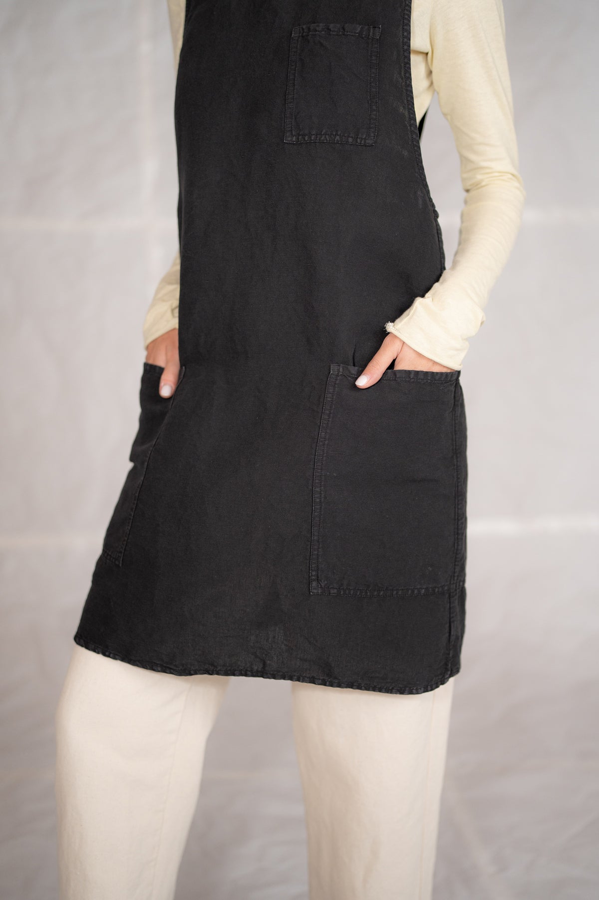 Grembiule/Vestito donna - nero Old