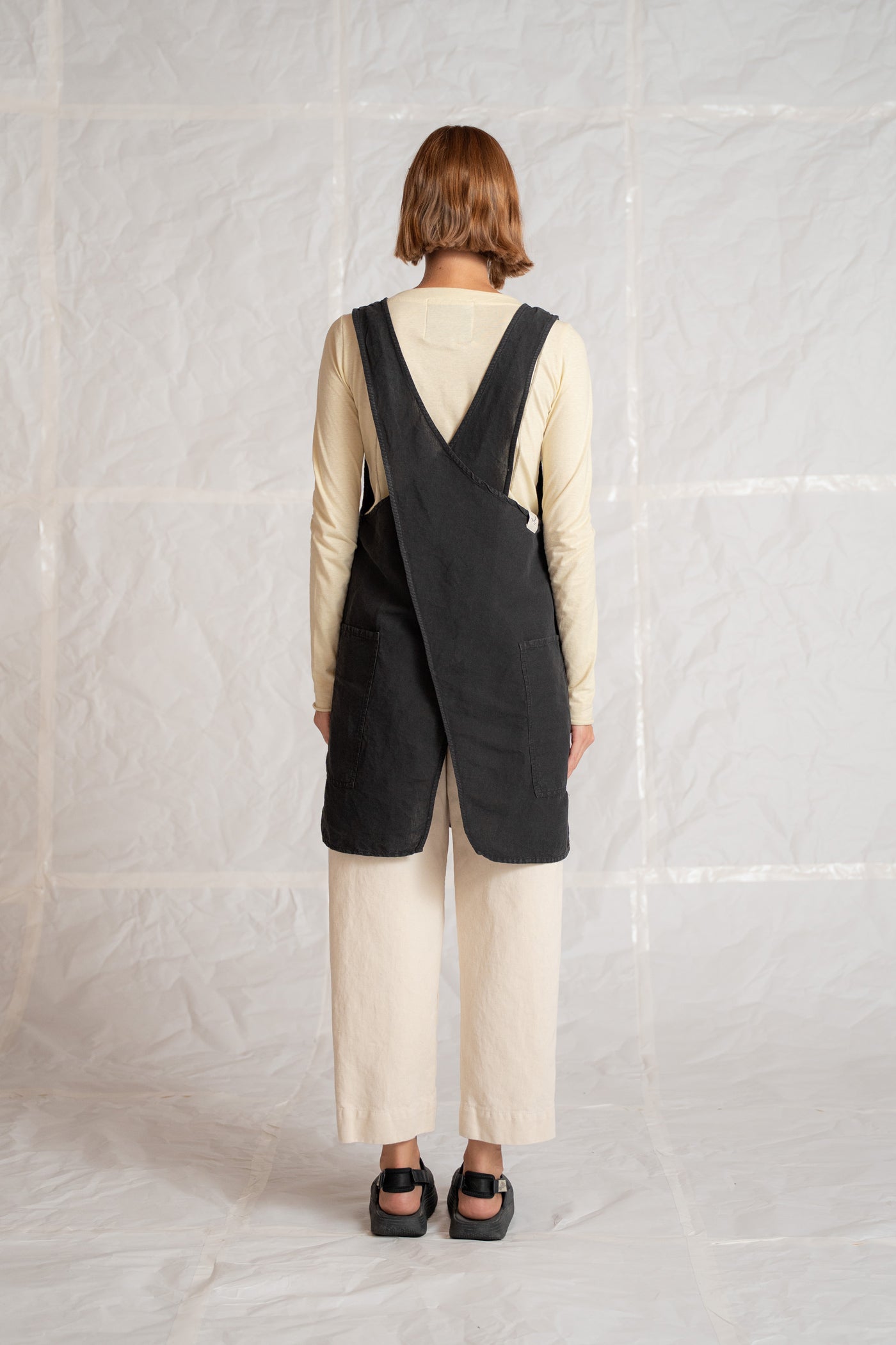 Grembiule/Vestito donna - nero Old