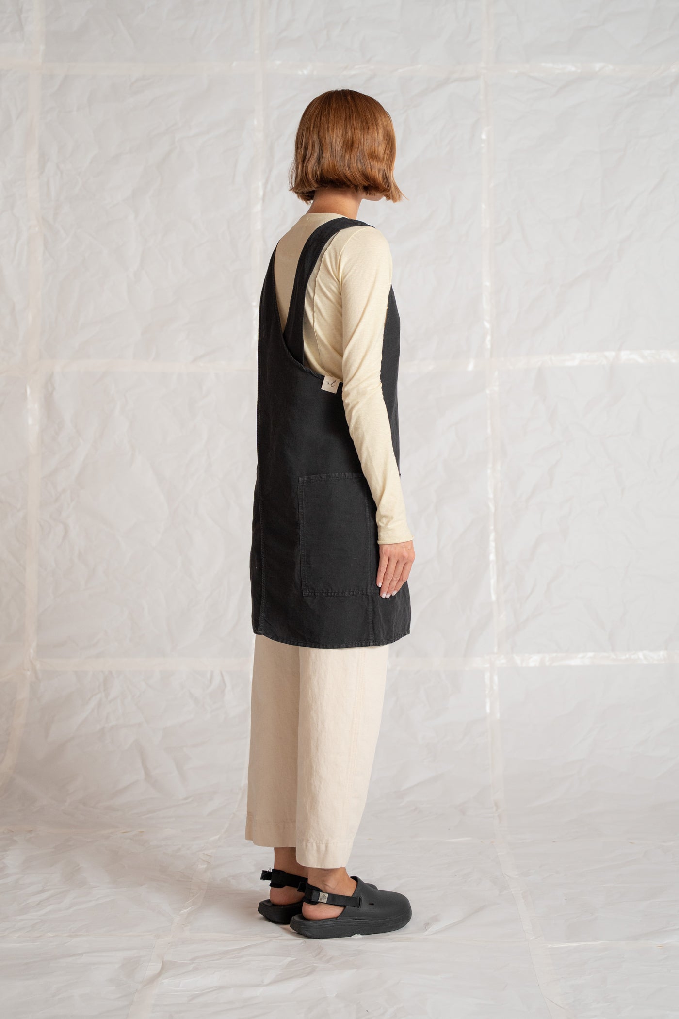 Grembiule/Vestito donna - nero Old