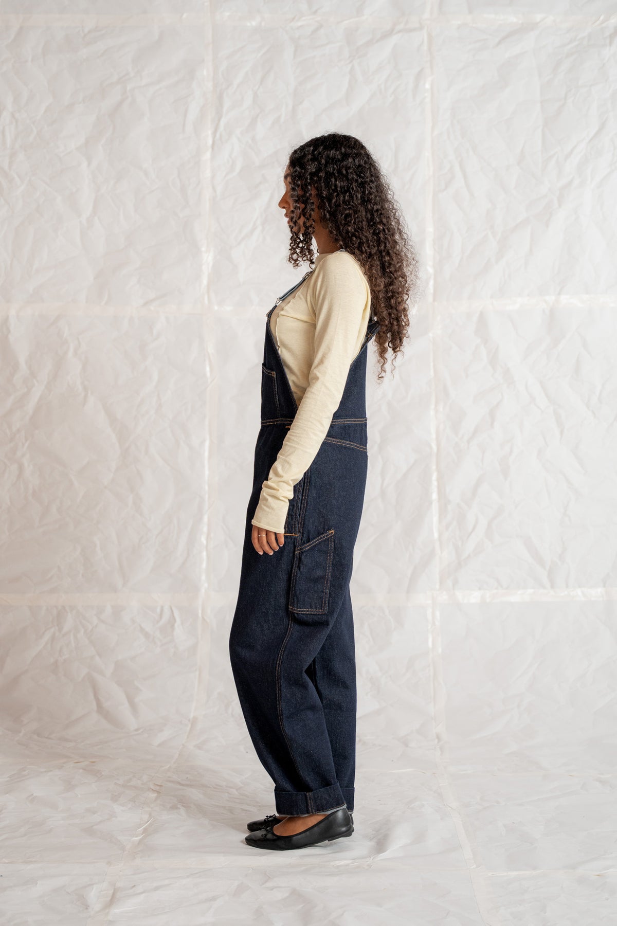 Salopette Apollo Jeans cotone riciclato - Blu indaco